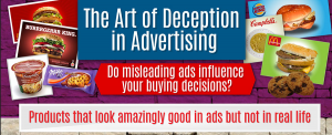Infografía sobre la comparativa entre los anuncios y la realidad